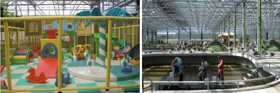基地兒童樂園已建成開放 基地室內休閑垂釣中心建設中